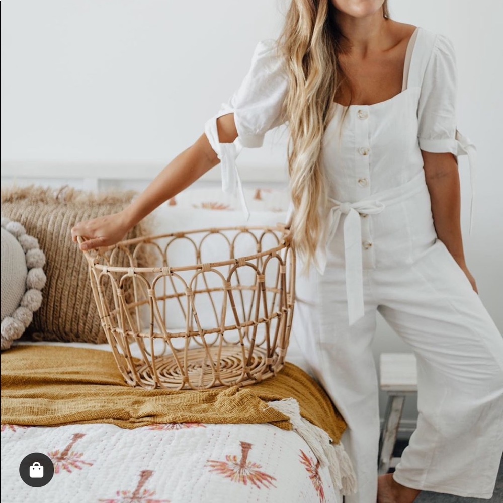 White button up playsuit from Charlie Holiday
